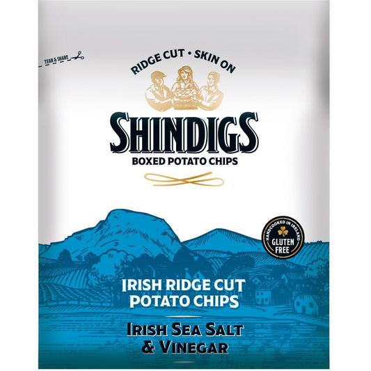 Shindigs Irish Sea Salt & Vinegar Crisps